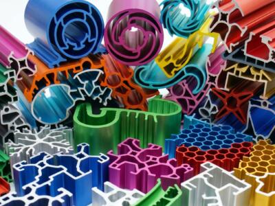different coloured anodised aluminium objects